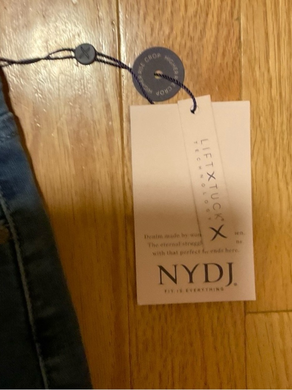 NYDJ Cropped Wide Leg Petite Jeans - 🔥 NWT!!! - Picture 8 of 14